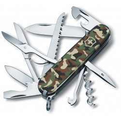 Нож перочинный Victorinox Huntsman  сталь X55CrMo14 рукоять Cellidor® камуфляж О