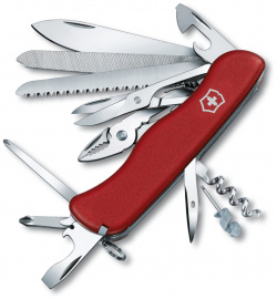 Нож перочинный Victorinox WorkChamp  сталь X50CrMoV15 рукоять Cellidor® красный Н