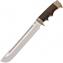 Нож Цезарь  кованая сталь Х12МФ рукоять венге Кузница Семина «Цезарь»