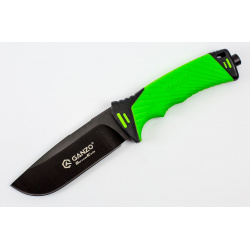 Нож для выживания с огнивом и точилкой Ganzo G8012  зеленый