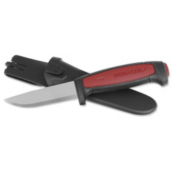 Нож с фиксированным лезвием Morakniv Pro C  углеродистая сталь рукоять резина/пластик Mora