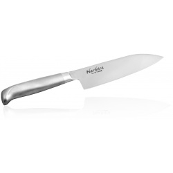 Нож Сантоку Narihira Fuji Cutlery  FC 61 сталь Mo V серый