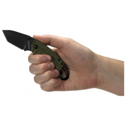 Складной нож Kershaw Shuffle II  сталь 8Cr13MoV рукоять термопластик GRN хаки