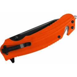 Складной нож Barricade KERSHAW 8650  сталь 8Cr13MoV рукоять GFN термопластик оранжевый