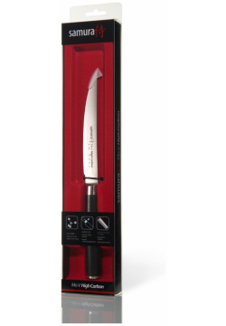 Нож кухонный "Samura Mo V" для стейка  SM 0031 сталь AUS 8 рукоять G10 120 мм Samura