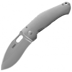 Складной нож Lucas Burnley Design Buku™  CRKT 2460 сталь 8Cr13MOV Nepalese style Kukri Blade рукоять нержавеющая