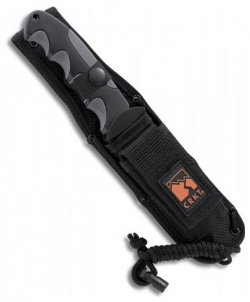 Нож с фиксированным клинком CRKT Free Range Hunter with Gut Hook  сталь 8Cr13MoV рукоять термопластик