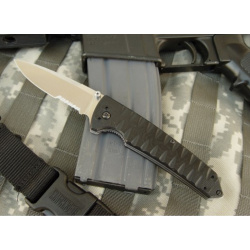 Нож складной MOD Blackhawk BHB30 Spring Assist  сталь 440C Stainless Steel рукоять 420J2 и термопластик FRN