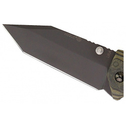 Нож складной Hogue EX 02 Black Tanto  сталь 154CM рукоять стеклотекстолит G Mascus® серо зеленый
