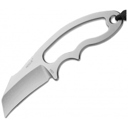 Нож с фиксированным клинком Hogue EX F03 Neck Knife  сталь клинка и рукояти 154CM Stone Tumbled Hawkbill 5 7 см