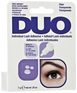 DUO Клей для пучков прозрачный / Individual Lash Adhesive Clear 7 г 56811 