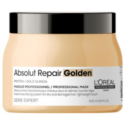 LOREAL PROFESSIONNEL Маска с золотой текстурой для восстановления поврежденных волос / ABSOLUT REPAIR GOLDEN 500 мл E3562700 