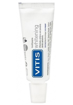 DENTAID Паста зубная отбеливающая Vitis Whitening 15 мл 5313881