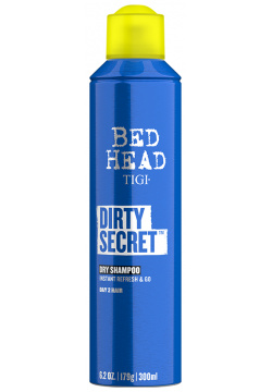 TIGI Шампунь сухой очищающий / Bed Head Styling Dirty Secret 300 мл 68658019 
