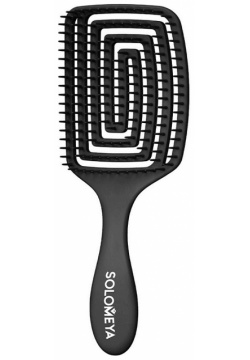 SOLOMEYA Расческа для сухих и влажных волос c ароматом винограда MZ006 / Wet Detangler Brush Paddle Grape 14 2026 