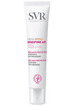 SVR Крем солнцезащитный для чувствительной и проблемной кожи SPF 50+ / Sensifine AR 40 мл 1028417 