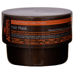 ANGEL PROFESSIONAL Маска защитная для волос сияющий цвет с цветком апельсина / Provence 300 гр PL 03 15 