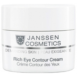 JANSSEN COSMETICS Крем питательный для кожи вокруг глаз / Rich Eye Contour Cream DEMANDING SKIN 15 мл 0061 
