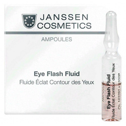 JANSSEN COSMETICS Сыворотка увлажняющая и восстанавливающая для контура глаз  в ампулах / Eye Flash Fluid 1*1 5 мл 1900/1