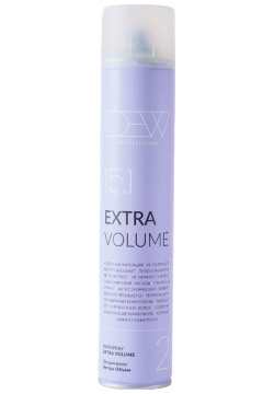 DEW PROFESSIONAL Лак для волос экстра объем 15в1 / Extra Volume 500 мл 15EVS/500 