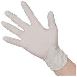 SAFE & CARE Перчатки нитрил белые M / Safe&Care ZN 315 100 шт 601 523 