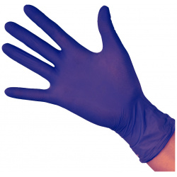 SAFE & CARE Перчатки нитрил фиолетовые М / Safe&Care XN 303 200 шт 600 590 
