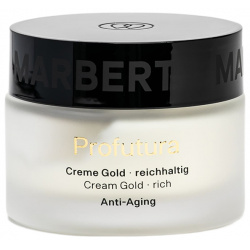 MARBERT Крем антивозрастной насыщенный для сухой кожи 45+ / Profutura Creame Gold rich Anti Aging 50 мл 431042 