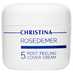 CHRISTINA Крем постпилинговый тональный защитный (шаг 5) / Post Peeling Cover Cream Rose de Mer 20 мл CHR050 