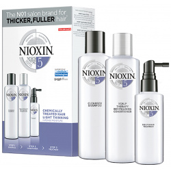 NIOXIN Набор для волос Система 5 (шампунь очищающий 150 мл  кондиционер увлажняющий маска питательная 50 мл) 99240010307