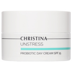 CHRISTINA Крем дневной с пробиотическим действием SPF 15 / Pro Biotic Day Cream Unstress 50 мл CHR637 