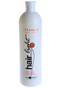 HAIR COMPANY Шампунь для блеска и цвета окрашенных волос / Shampoo Capelli Colorati LIGHT 1000 мл 250096/LBT8164 