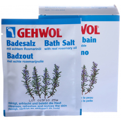 GEHWOL Соль с розмарином для ванны 10*25 гр 1*25222 Эффективное средство
