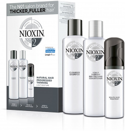 NIOXIN Набор для волос Система 2 (шампунь очищающий 150 мл  кондиционер увлажняющий маска питательная 40 мл) 99240010390