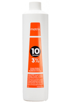 MATRIX Крем оксидант 3% 10 vol / SoColor 1000 мл E3781600 