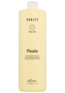 KAARAL Шампунь восстанавливающий для поврежденных волос / Reale Intense Nutrition Shampoo PURIFY 1000 мл 1237 