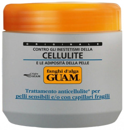 GUAM Маска антицеллюлитная для чувствительной кожи с хрупкими капиллярами / FANGHI D`ALGA 500 г 1025 
