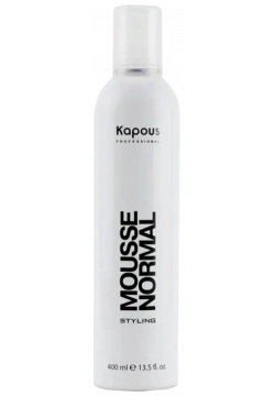 KAPOUS Мусс нормальной фиксации для укладки волос / Mousse Normal 400 мл 856 М