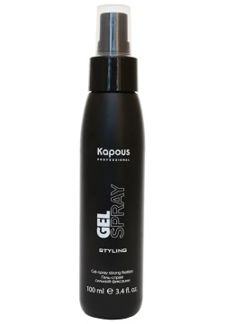 KAPOUS Гель спрей сильной фиксации для волос / Gel spray Strong Styling 100 мл 632 