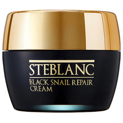 STEBLANC Крем восстанавливающий с муцином черной улитки для лица / Black Snail Repair Cream 55 мл 4110ST 