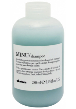 DAVINES SPA Шампунь защитный для сохранения цвета волос / MINU shampoo 250 мл 75056 