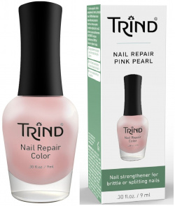 TRIND Укрепитель для ногтей розовый перламутр / Nail Repair Pink Pearl 9 мл 50103103 