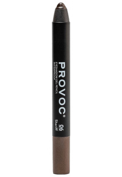 PROVOC Тени карандаш водостойкие матовые  06 темный шоколад / Eyeshadow Pencil 2 3 г PVEP06