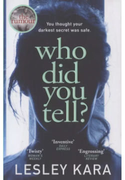 Who Did You Tell? Corgi Books 9780552175517 Its been 192 days