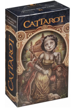 Cattarot Tarot Cards with instructions Аввалон Ло Скарабео 9780738752396 