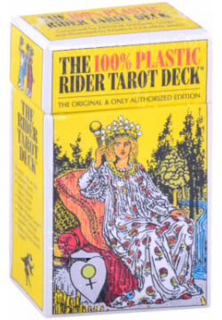 The 100% plastic Rider Tarot deck (78 карт) Аввалон Ло Скарабео 9781646710171 