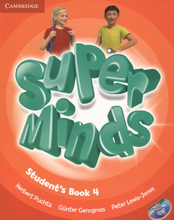 Super Minds  Level 4 Students Book (+DVD) (книга на английском языке) Cambridge University Press 9780521222181