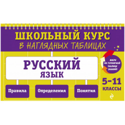 Русский язык: 5 11 классы Эксмо 9785041798970 