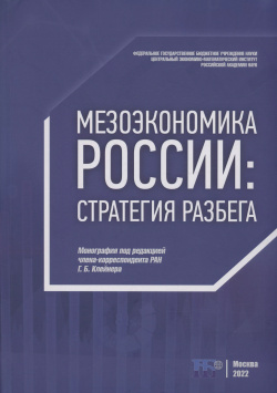Мезоэкономика России: стратегия разбега : монография Научная библиотека 9785907497887 