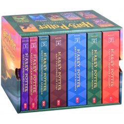 Harry Potter Paperback Boxset #1 7 Scholastic 9780545162074 