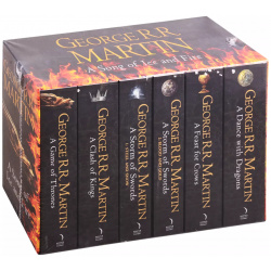Song of Ice and Fire Game Thrones: The complete box set all 6 books Martin George R  Harper Collins Publishers 9780007477166